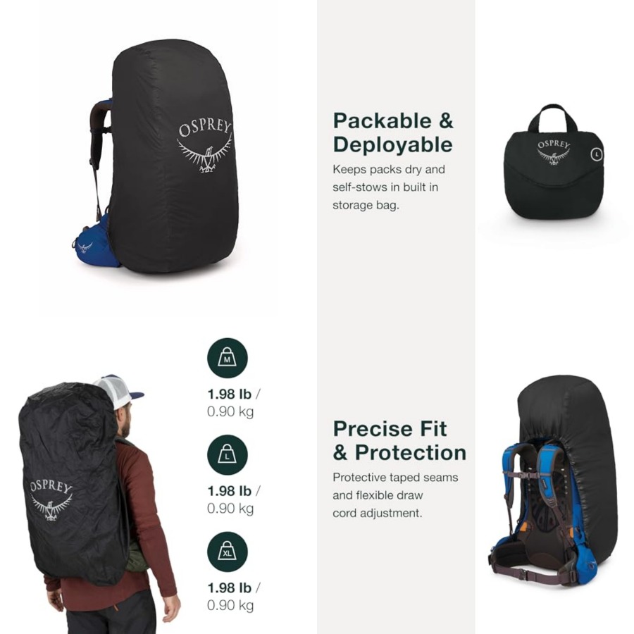 超軽量バックパック用レインカバー - Rain Cover Backpack のレビューと価格