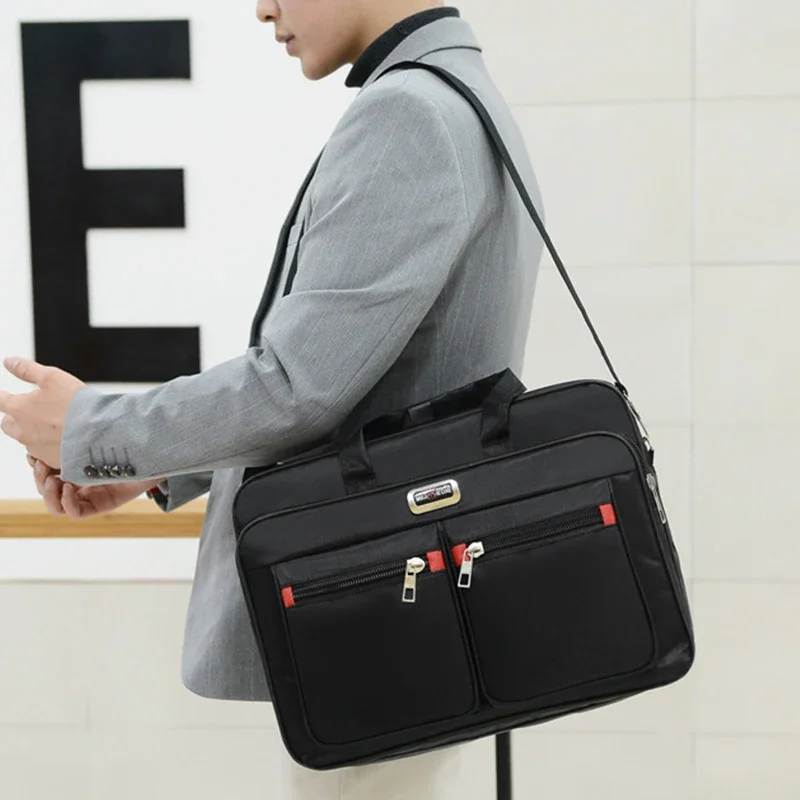 シンプルなトート男性ビジネスブリーフケースハンドバッグ 15 - Laptop Backpack 15.6 のレビューと価格