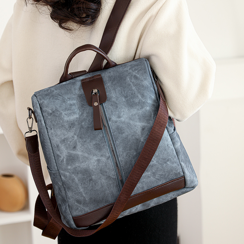 ファッション盗難防止バックパック女性高品質レザーデイパック女 - Travel Backpack Anti Theft のレビューと価格