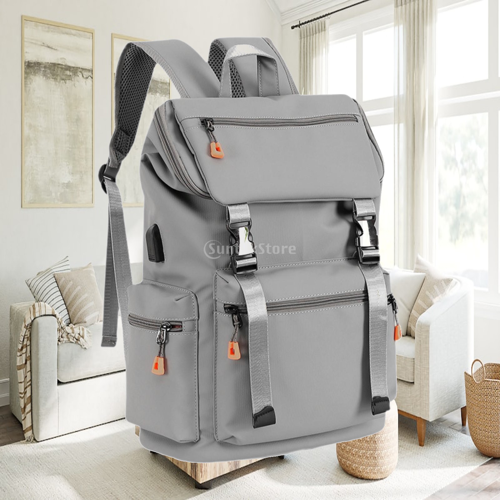 カジュアルバックパックオーガナイザーキャリーバッグポケットフ - Fashion Backpack Women のレビューと価格