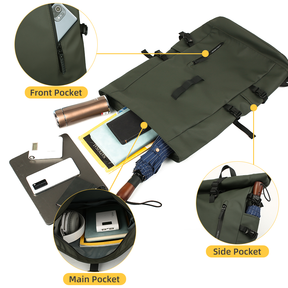 Heroic Knight メンズ バックパック アウトドア - Laptop Backpack 15.6 のレビューと価格