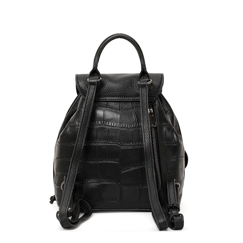 Aidrani 牛革製クロコダイル型押しバックパック - 女 - Travel Backpack Anti Theft のレビューと価格