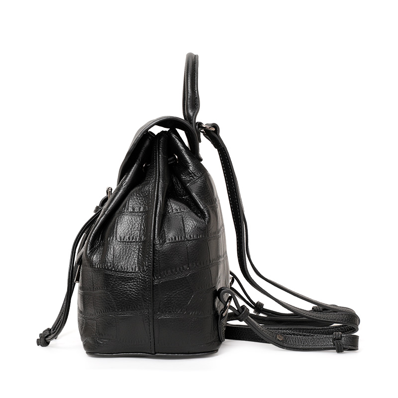 Aidrani 牛革製クロコダイル型押しバックパック - 女 - Travel Backpack Anti Theft のレビューと価格