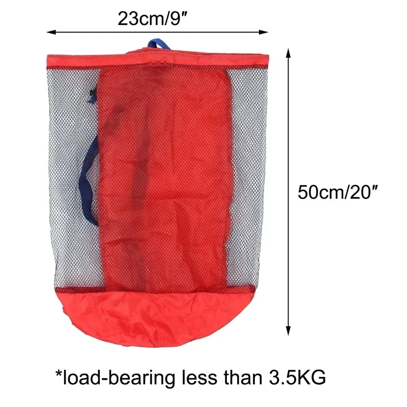 1 個ビーチバッグ折りたたみポータブルメッシュ水泳バッグ子供 - Foldable Backpack Small のレビューと価格