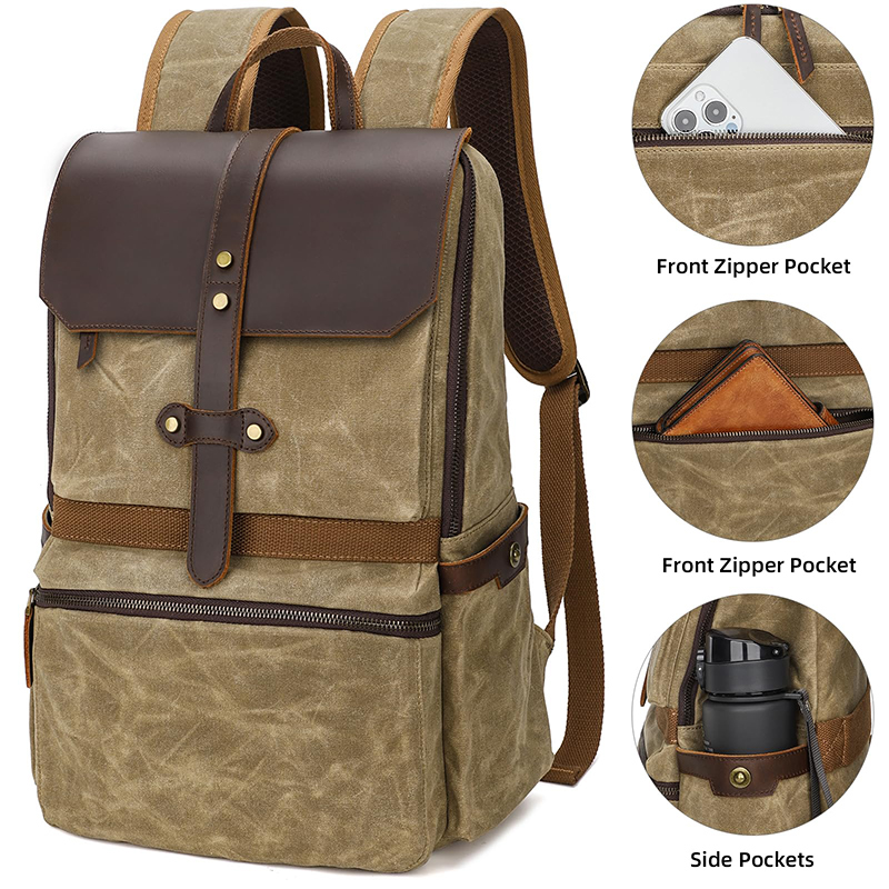 ヴィンテージ 15.6 インチのラップトップバックパック女性 - Laptop Backpack 15.6 のレビューと価格
