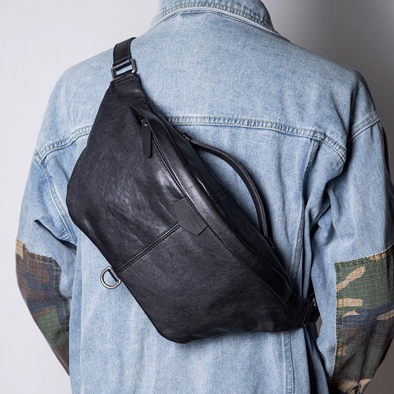 AETOO レトロな手作りメンズ本革チェストバッグ、トップレ - Leather Backpack Vintage のレビューと価格