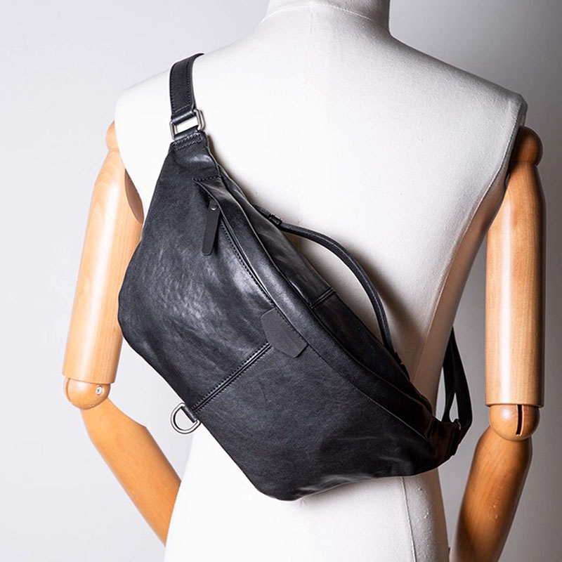 AETOO レトロな手作りメンズ本革チェストバッグ、トップレ - Leather Backpack Vintage のレビューと価格