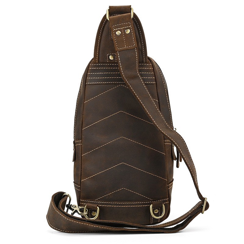 男性用本革ショルダーバッグ,多機能ショルダーバッグ,アウトド - Sling Backpack Shoulder のレビューと価格