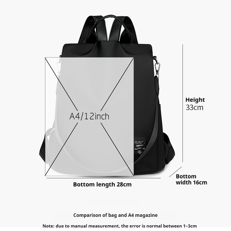 女性用盗難防止バックパック 大容量 旅行用通勤バックパック  - Travel Backpack Anti Theft のレビューと価格